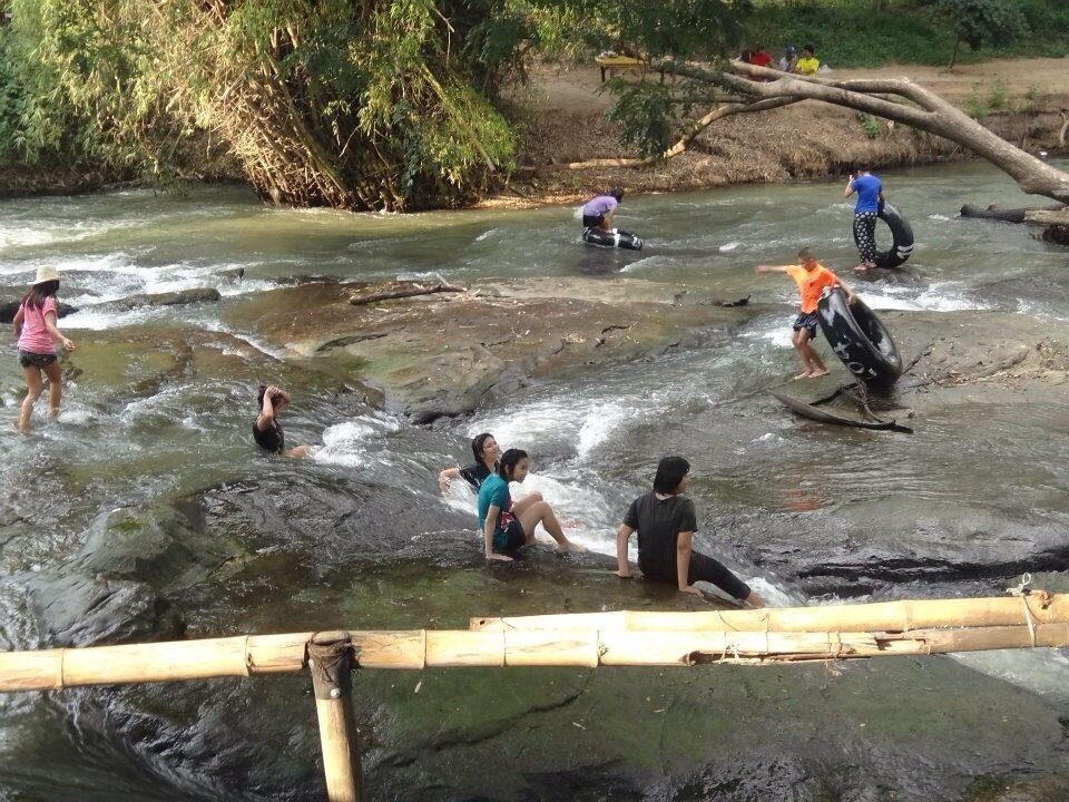 River view at Wang Nenn, Sung Noen, Thailand