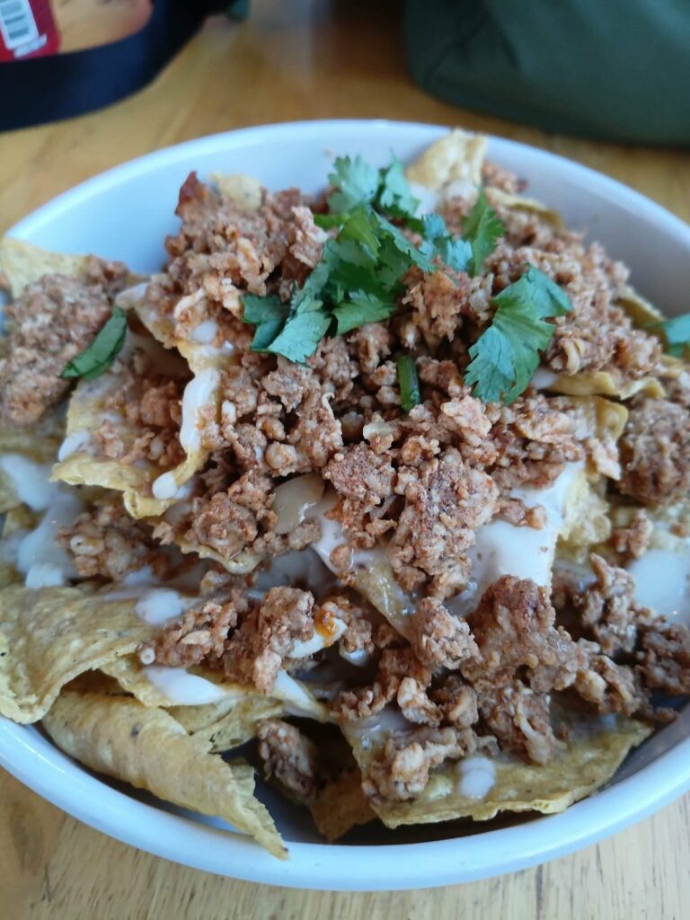 Western-style food served at a restaurant in Korat, Nakhon Ratchasima