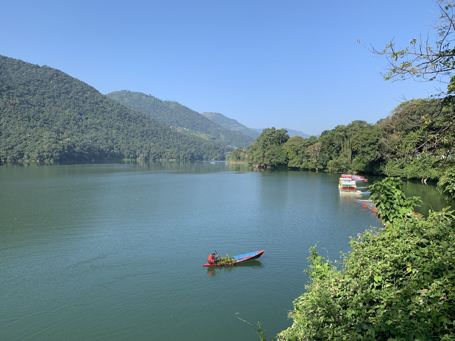 Phewa Lake, Pokhara � Mardi Himal trailhead