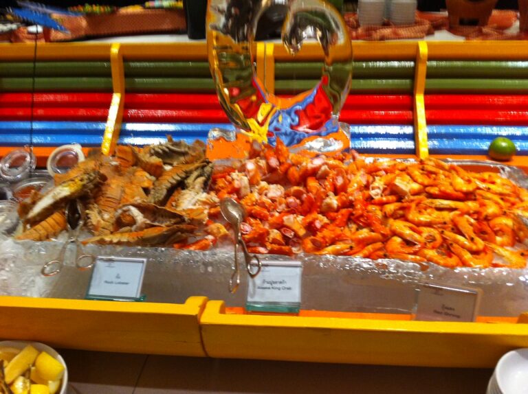Seafood buffet at Pullman