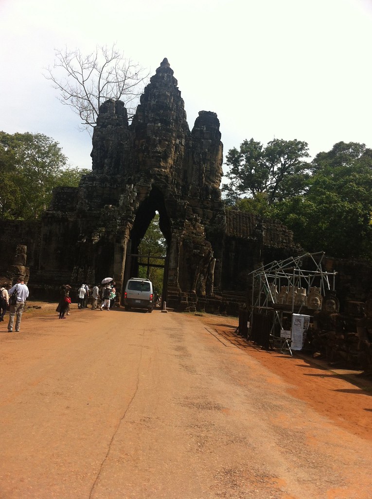 Bayon temple near Siem Reap, Cambodia